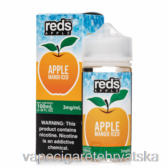 Vape Cigareta Ledeni Mango - E-sok Od Crvene Jabuke - 7 Daze - 100 Ml 0 Mg